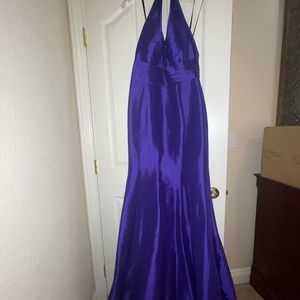 Dark Purple Mac Duggal dress
